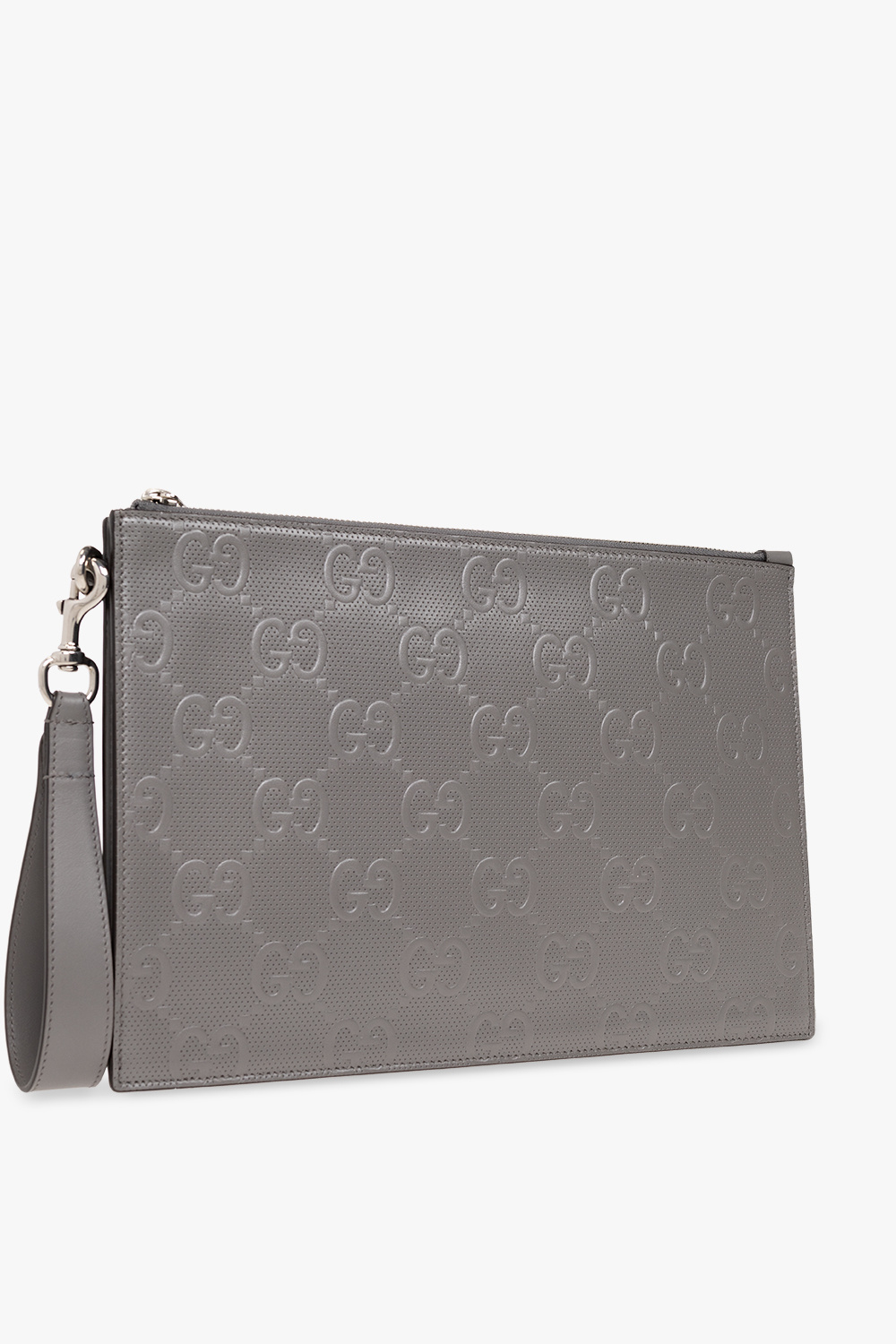 IetpShops GB Grey Handbag with monogram Mens Gucci Kate